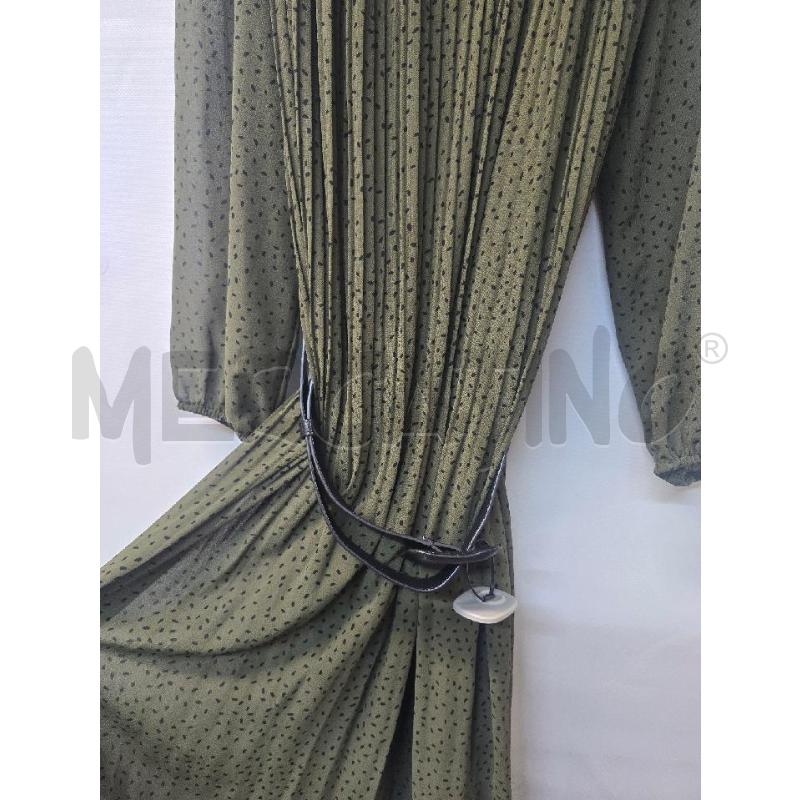 VESTITO DONNA ZARA VERDE POIS NERI | Mercatino dell'Usato Acerra 2