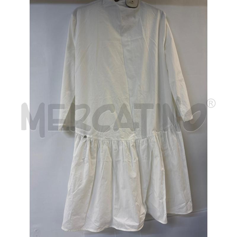 VESTITO DONNA ZARA WOMAN BIANCO | Mercatino dell'Usato Acerra 2