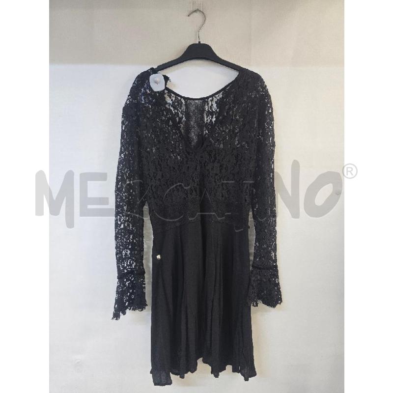 VESTITO DONNA ZARA WOMAN NERO MERLETTO | Mercatino dell'Usato Acerra 2