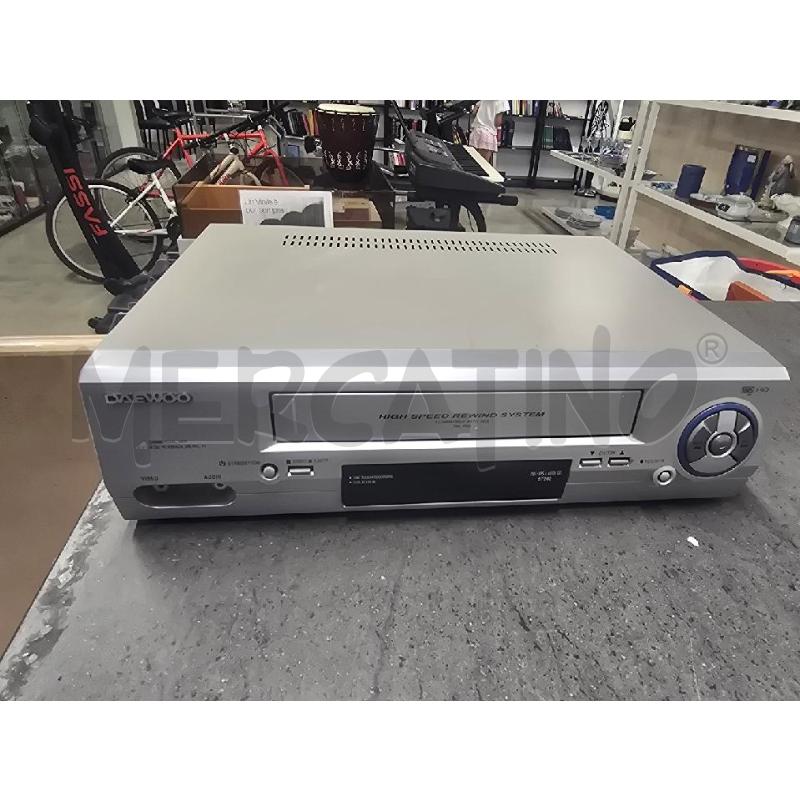 VIDEOREGISTRATORE DAEWOO GRIGIO SENZA TELECOMANDO | Mercatino dell'Usato Acerra 1