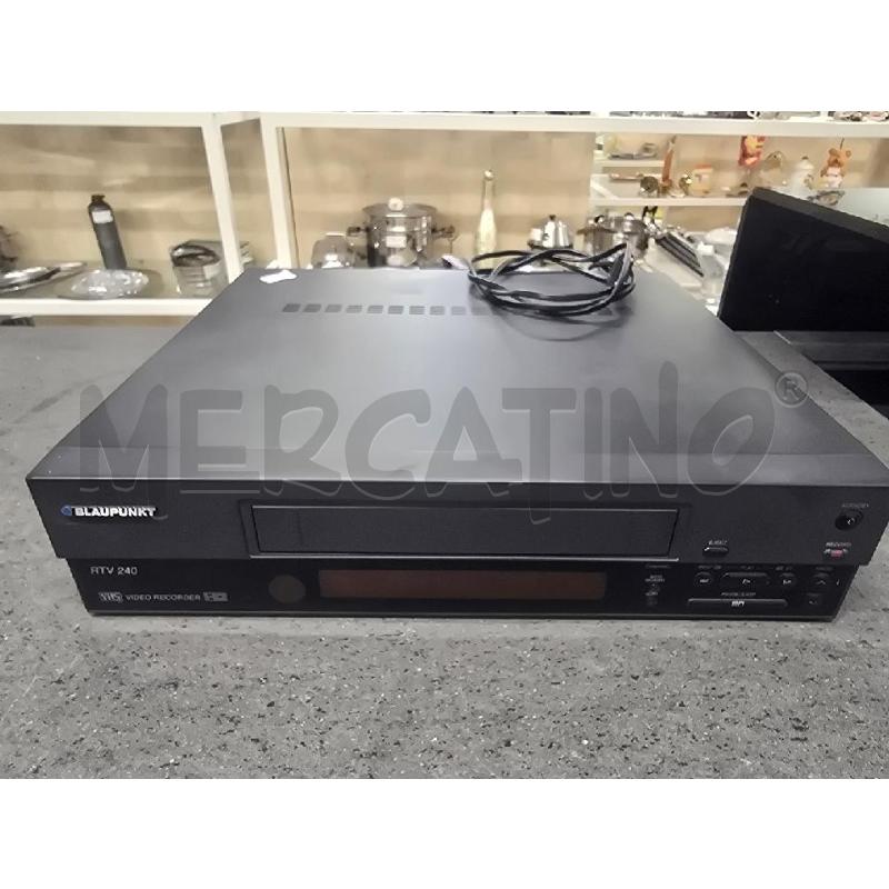 VIDEOREGISTRATORE SENZA TELECOMANDO BLAUPUNKT | Mercatino dell'Usato Acerra 1