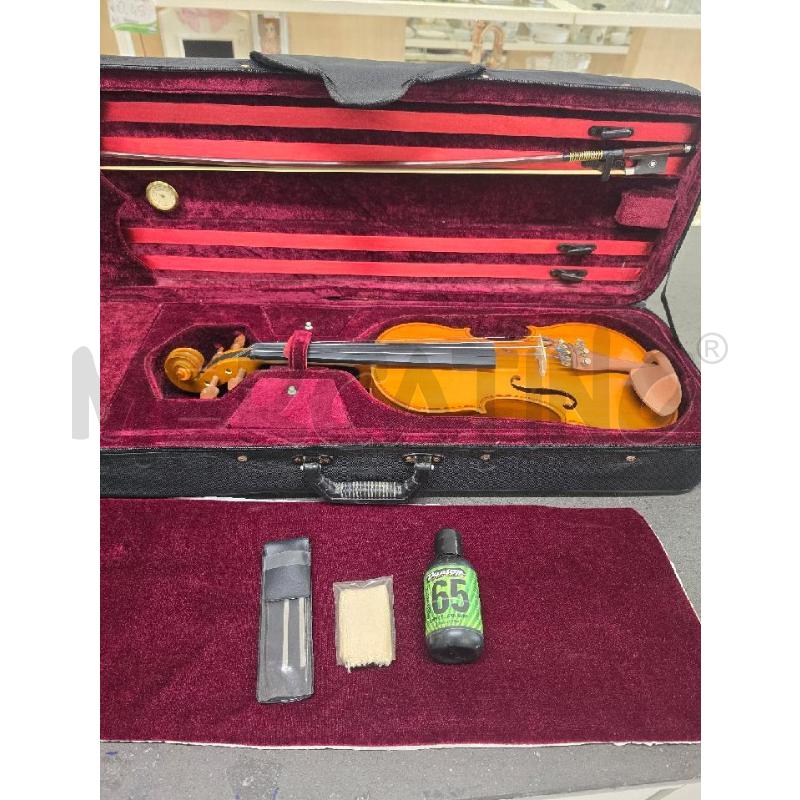 VIOLINO LEGNO CHIARO CON CUSTODIA MAVIS | Mercatino dell'Usato Acerra 1