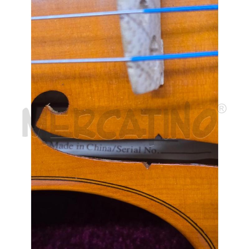 VIOLINO LEGNO CHIARO CON CUSTODIA MAVIS | Mercatino dell'Usato Acerra 3