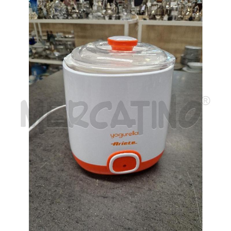 YOGURTIERA ELETTRICA ARIETE BIANCO ARANCIO | Mercatino dell'Usato Acerra 1
