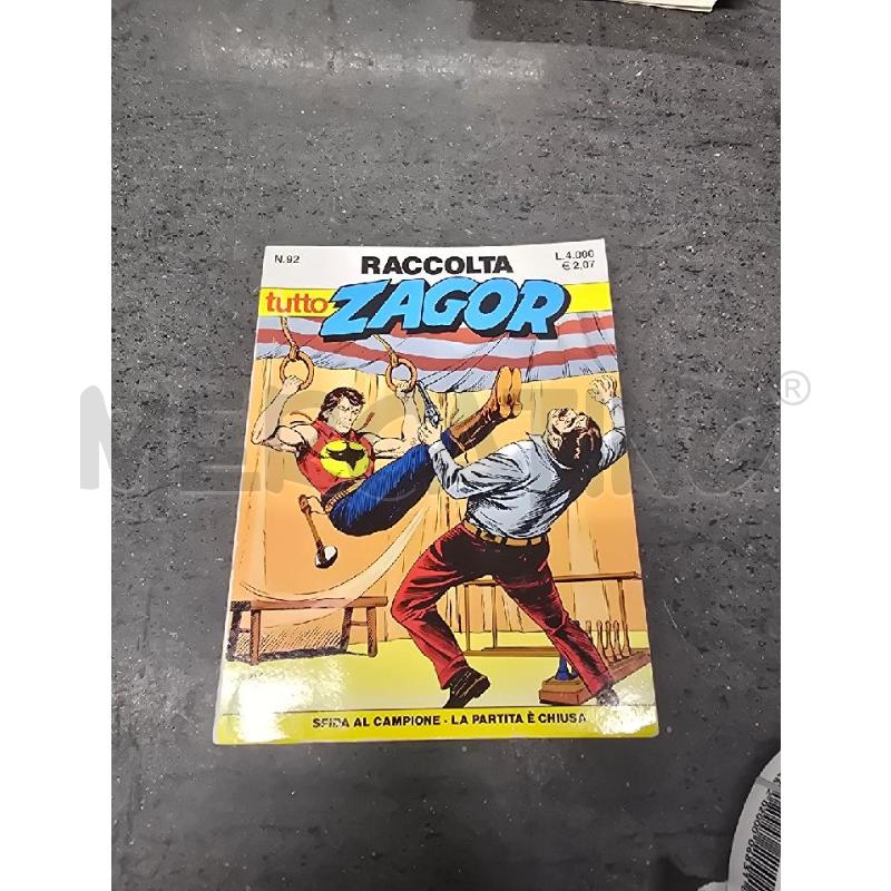 ZAGOR N.92 | Mercatino dell'Usato Acerra 1