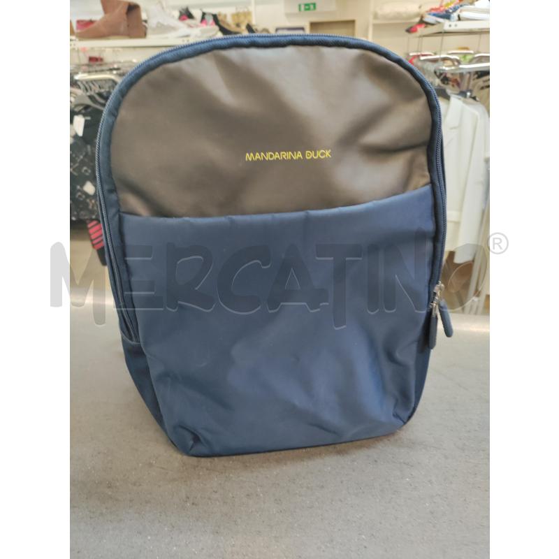 ZAINO MANDARINA DUCK BLU GRIGIO | Mercatino dell'Usato Acerra 1