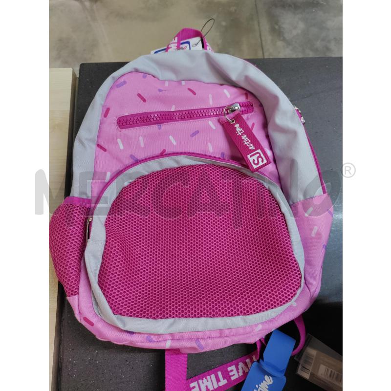 ZAINO SJGANG GRIGIO ROSA | Mercatino dell'Usato Acerra 1