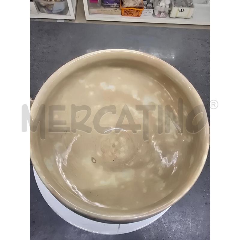 ZUPPIERA BEIGE BIANCA FIGURA GALLINE +PIATT DA RIV. | Mercatino dell'Usato Acerra 3