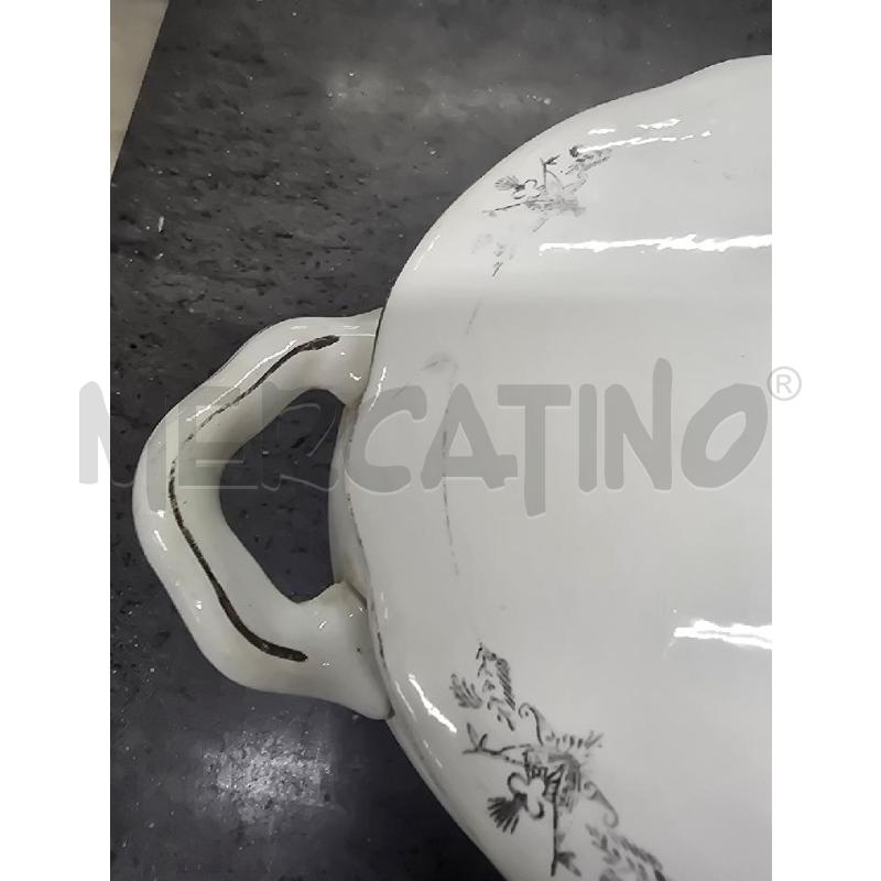 ZUPPIERA BIANCA DECORI SILVER 2 MANICI  | Mercatino dell'Usato Acerra 2