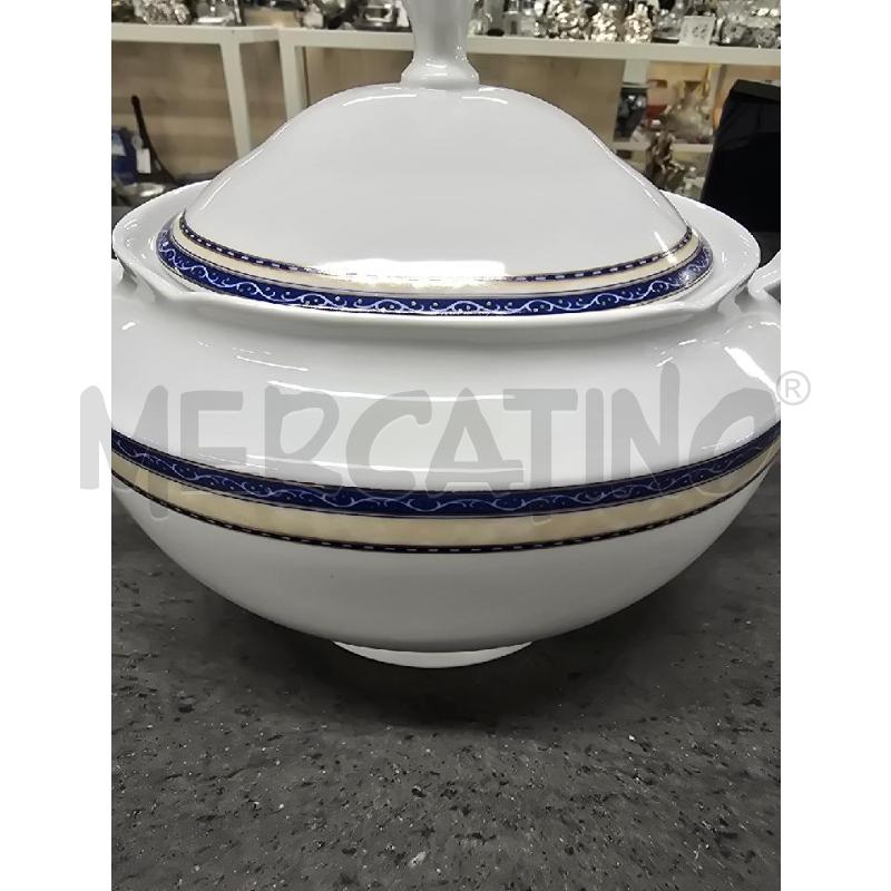 ZUPPIERA BIANCA RIGA BLU BEIGE | Mercatino dell'Usato Acerra 2