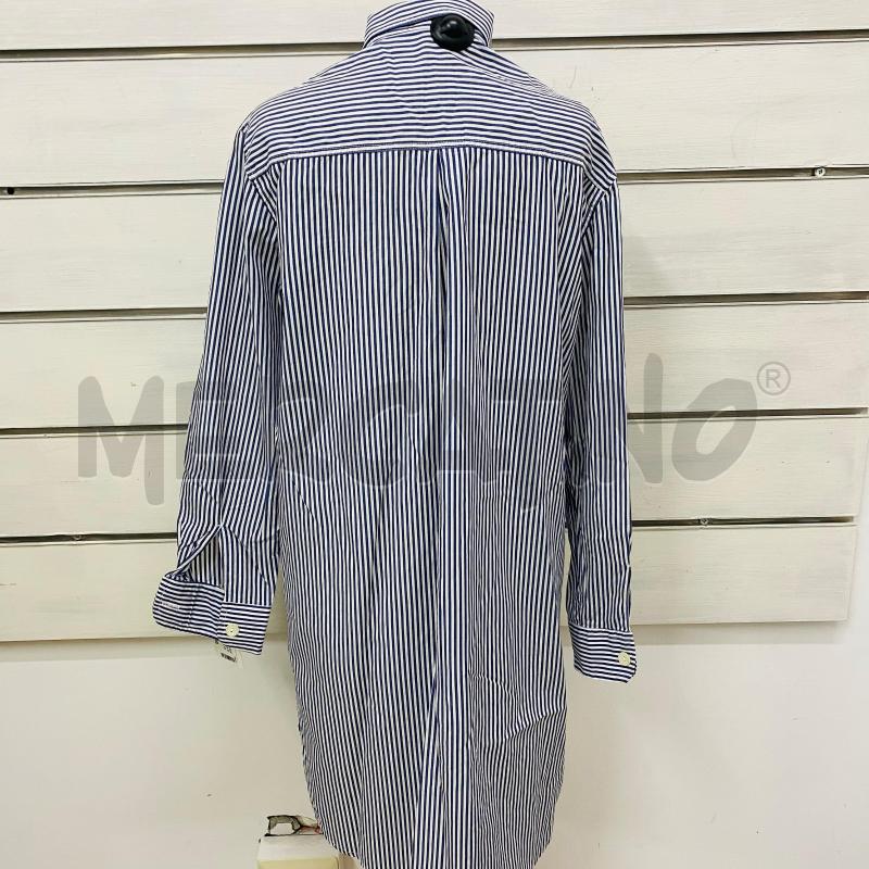 ABITO CAMICIA DONNA MAGIA RIGA BLU BIANCA RICAMO OROLOGIO | Mercatino dell'Usato Lago patria - giugliano in c. 5