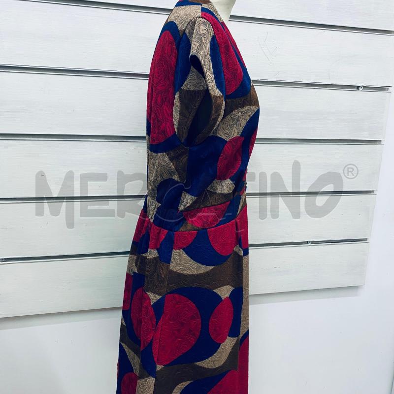 ABITO DONNA ANONYME POIS GRANDI ROSA BLU MARRONE | Mercatino dell'Usato Lago patria - giugliano in c. 5