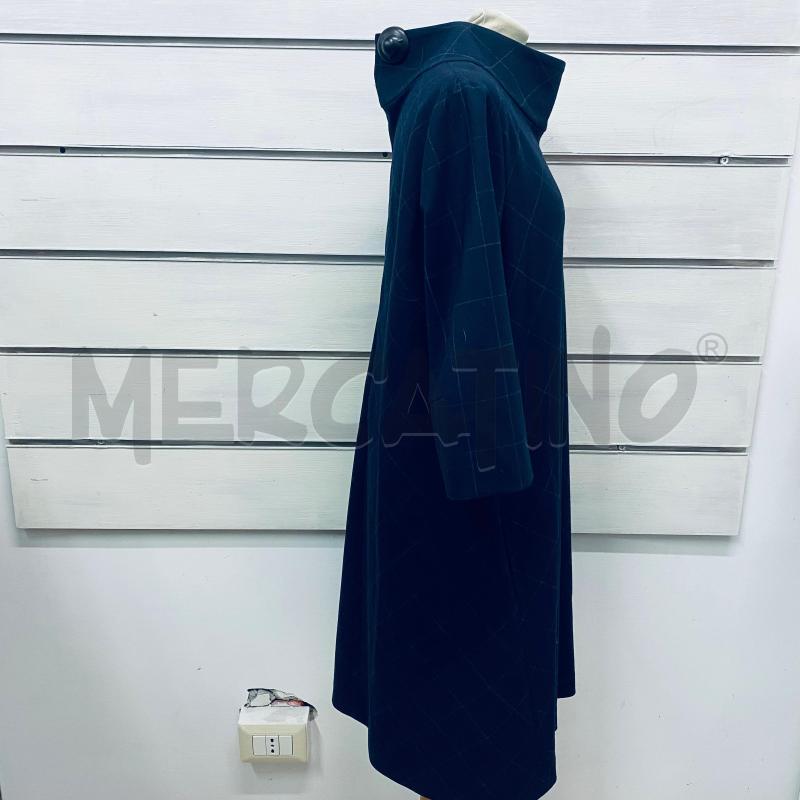 ABITO DONNA ANTONELLI BLU QUADRO GRIGIO | Mercatino dell'Usato Lago patria - giugliano in c. 4