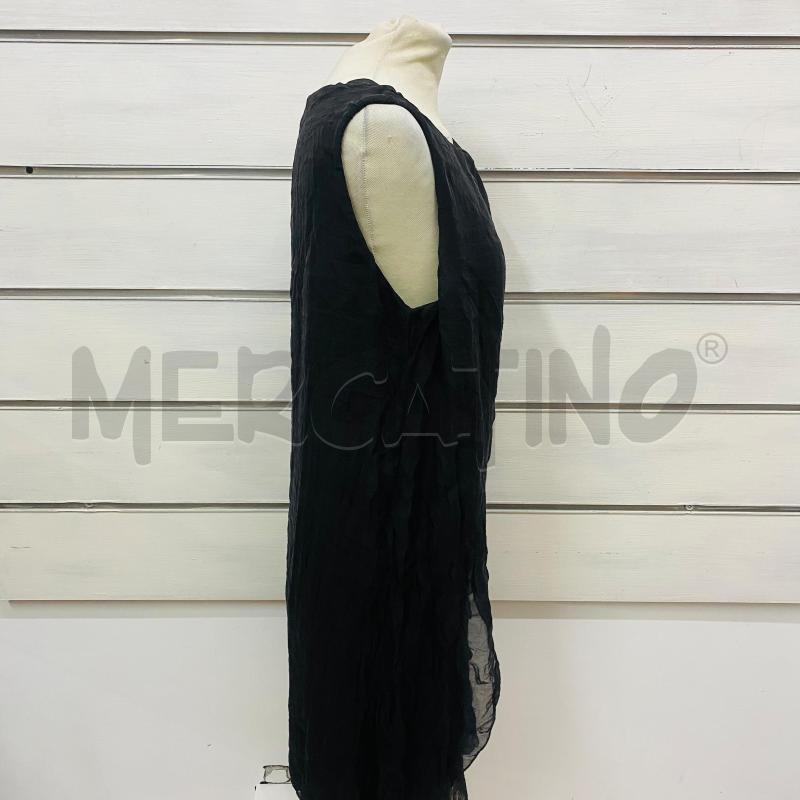 ABITO DONNA BABA DESIGN NERO SETA 100% | Mercatino dell'Usato Lago patria - giugliano in c. 4
