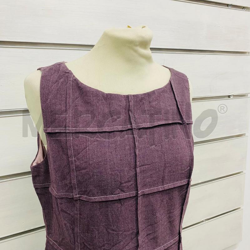 ABITO DONNA CALVIN KLEIN VIOLA QUADRATI STILE TUBINO | Mercatino dell'Usato Lago patria - giugliano in c. 2