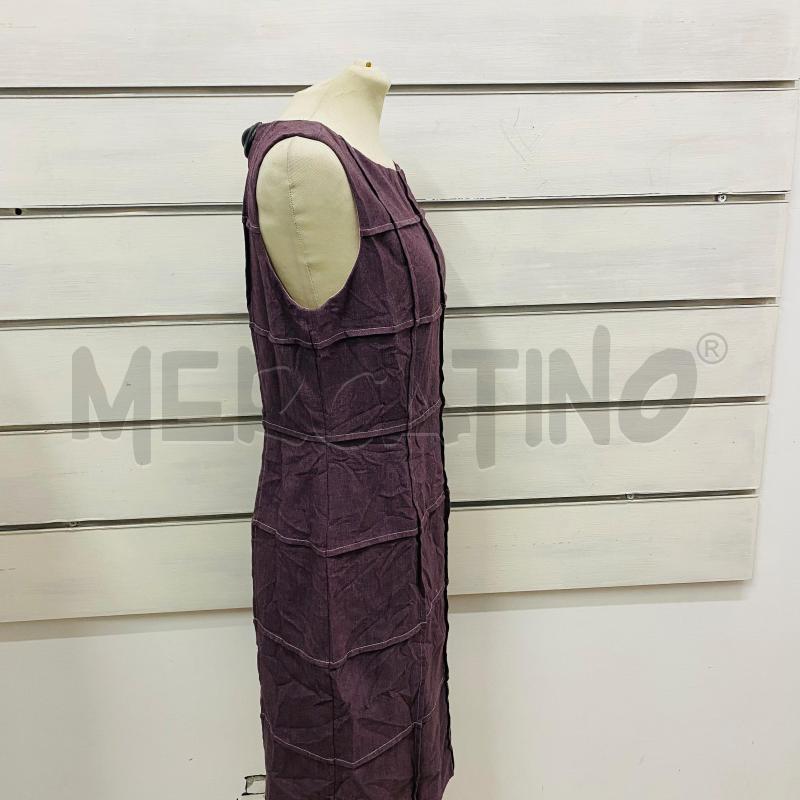 ABITO DONNA CALVIN KLEIN VIOLA QUADRATI STILE TUBINO | Mercatino dell'Usato Lago patria - giugliano in c. 3