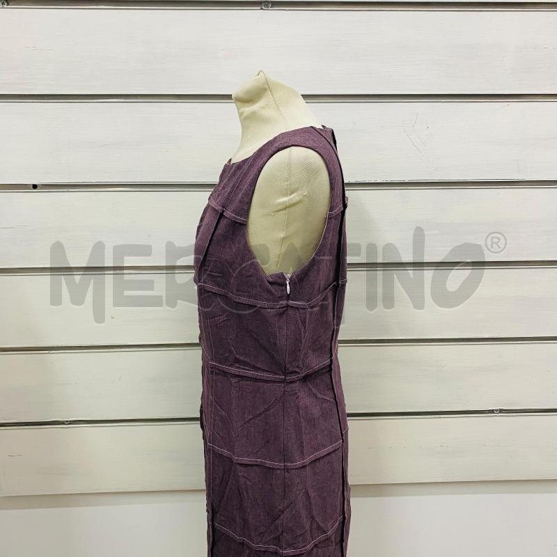 ABITO DONNA CALVIN KLEIN VIOLA QUADRATI STILE TUBINO | Mercatino dell'Usato Lago patria - giugliano in c. 5