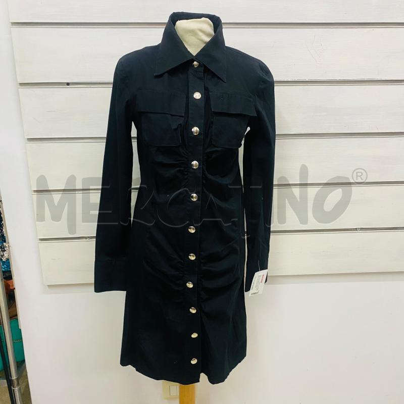 ABITO DONNA CAMICIA NERA FALORMA ARRICCIO AVANTI | Mercatino dell'Usato Lago patria - giugliano in c. 1