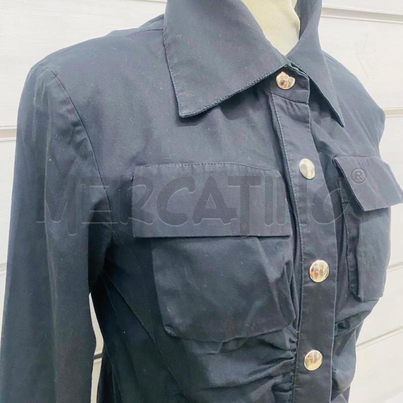 ABITO DONNA CAMICIA NERA FALORMA ARRICCIO AVANTI | Mercatino dell'Usato Lago patria - giugliano in c. 2