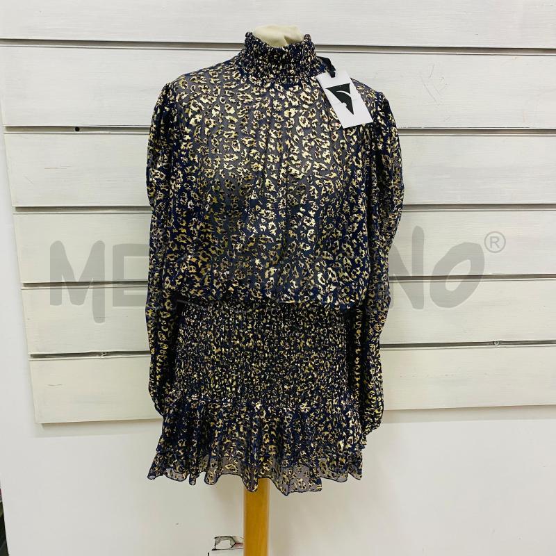 ABITO DONNA CINQRUE BLU MACULATO DORATO | Mercatino dell'Usato Lago patria - giugliano in c. 1