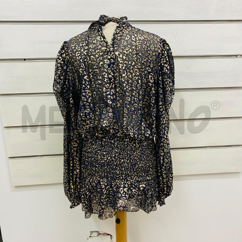 ABITO DONNA CINQRUE BLU MACULATO DORATO | Mercatino dell'Usato Lago patria - giugliano in c. 4