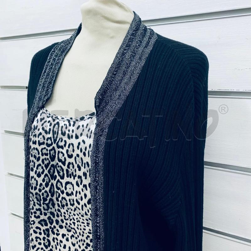 ABITO DONNA CLASS CAVALLI CARDIGAN NERO + ABITO ANIMALIER | Mercatino dell'Usato Lago patria - giugliano in c. 2