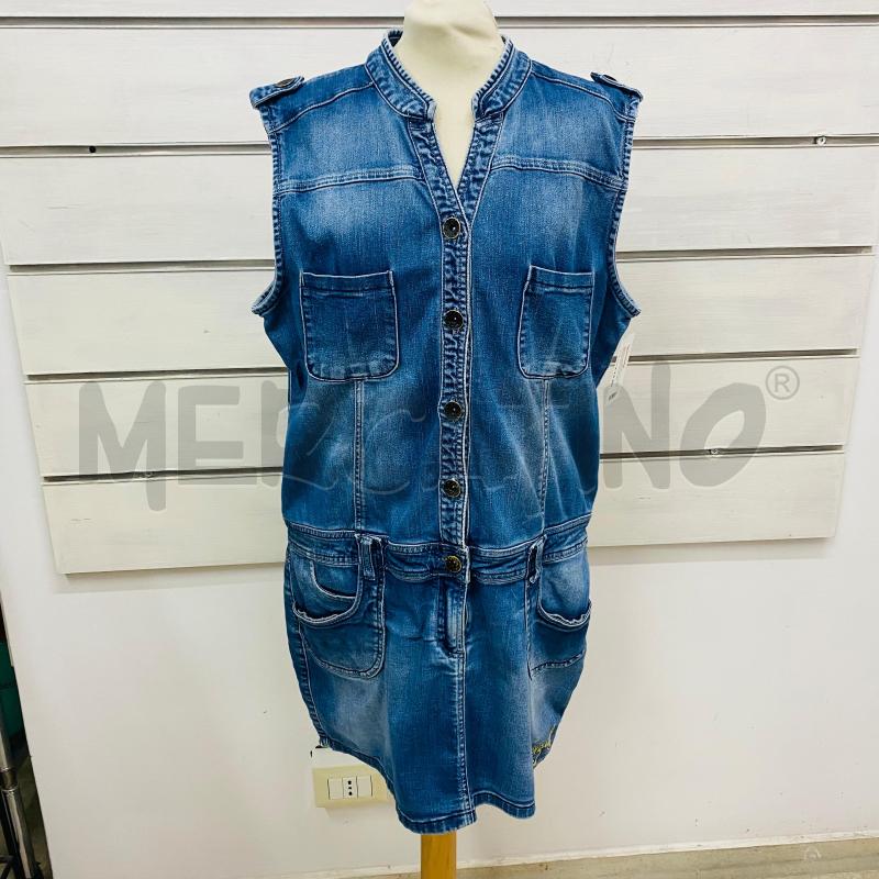 ABITO DONNA DESIGUAL DENIM BOTTONI GONNA | Mercatino dell'Usato Lago patria - giugliano in c. 1