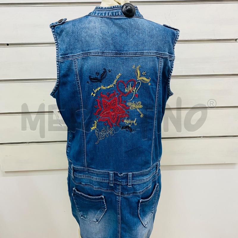 ABITO DONNA DESIGUAL DENIM BOTTONI GONNA | Mercatino dell'Usato Lago patria - giugliano in c. 5