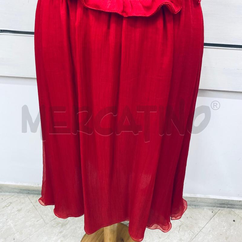 ABITO DONNA D&G ROSSO STECCHE MERLETTO  | Mercatino dell'Usato Lago patria - giugliano in c. 2