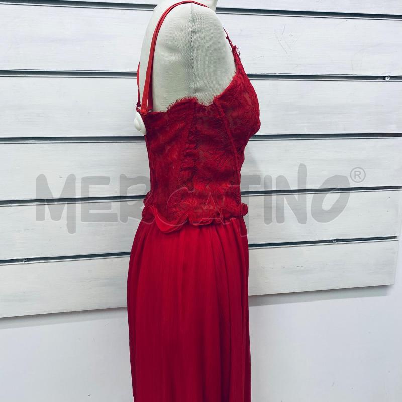 ABITO DONNA D&G ROSSO STECCHE MERLETTO  | Mercatino dell'Usato Lago patria - giugliano in c. 3