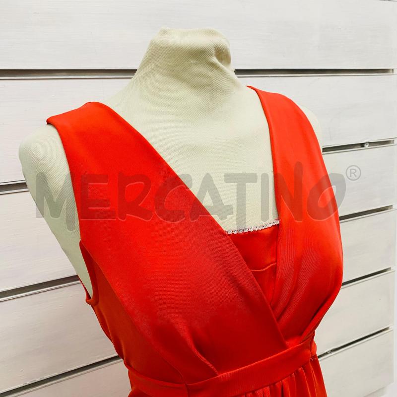 ABITO DONNA EMME ROSSO TRASS  | Mercatino dell'Usato Lago patria - giugliano in c. 2
