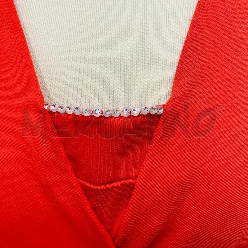 ABITO DONNA EMME ROSSO TRASS  | Mercatino dell'Usato Lago patria - giugliano in c. 3