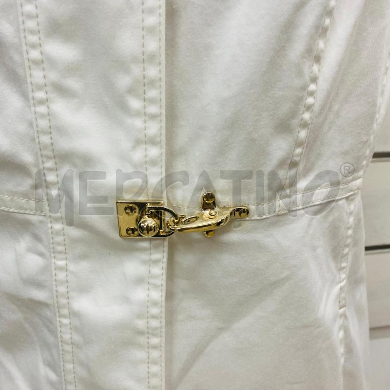 ABITO DONNA FAY BIANCO ZIP CON ALAMARO DORATO | Mercatino dell'Usato Lago patria - giugliano in c. 2