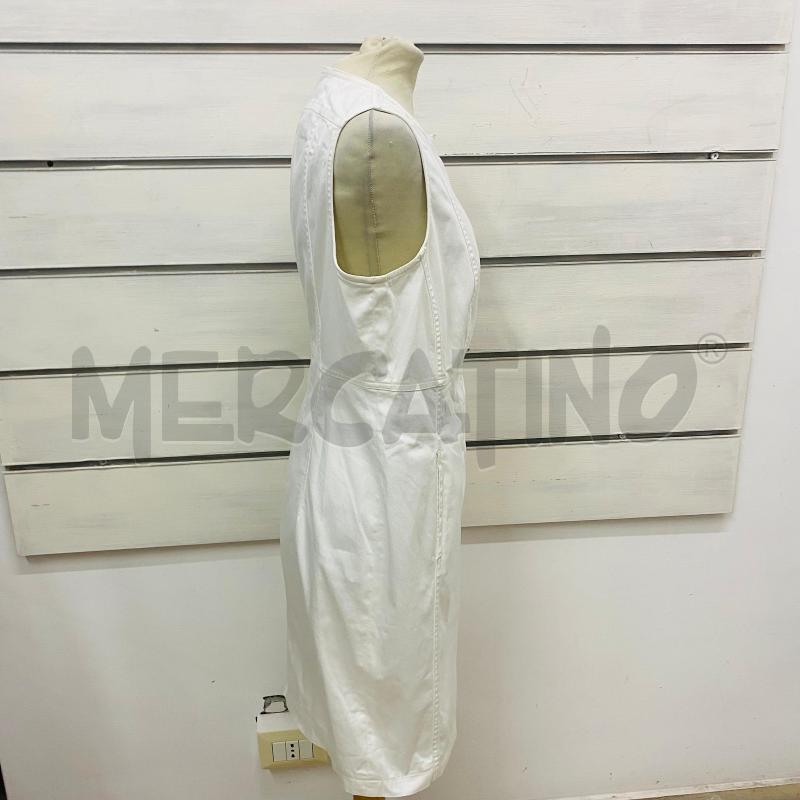 ABITO DONNA FAY BIANCO ZIP CON ALAMARO DORATO | Mercatino dell'Usato Lago patria - giugliano in c. 4