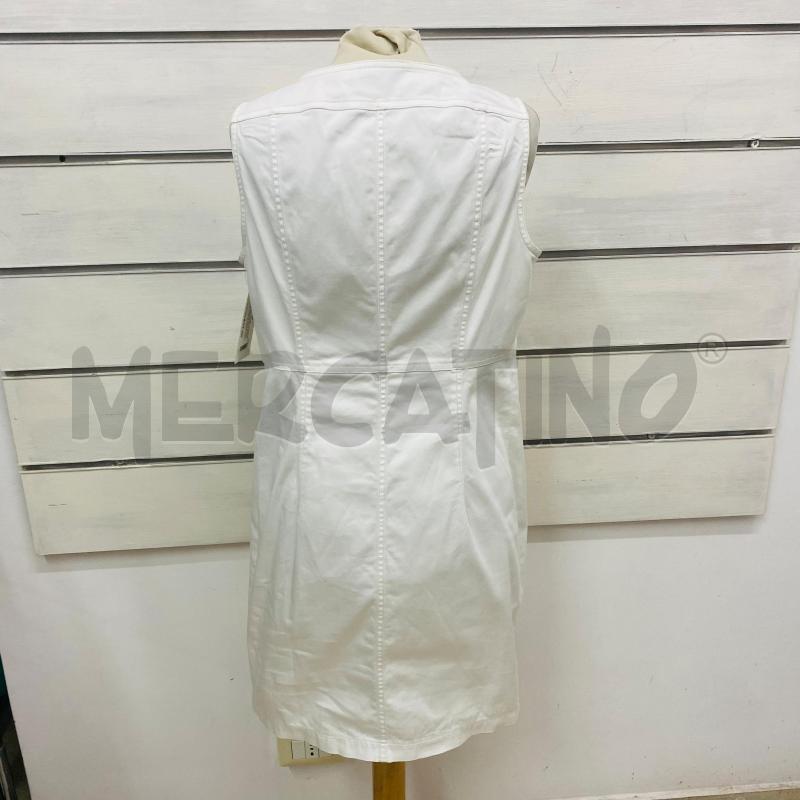 ABITO DONNA FAY BIANCO ZIP CON ALAMARO DORATO | Mercatino dell'Usato Lago patria - giugliano in c. 5