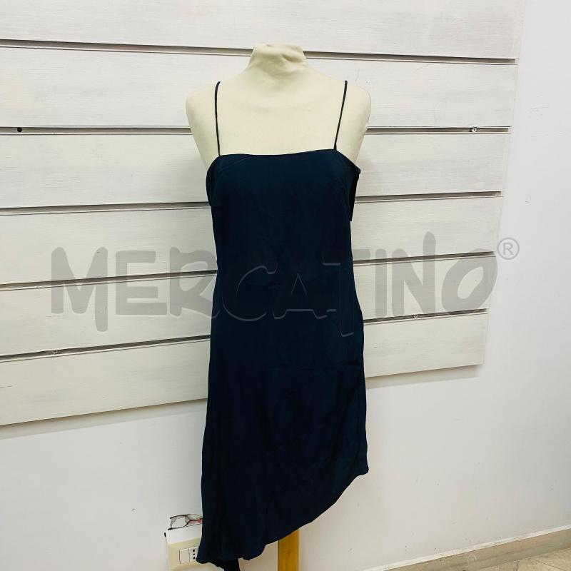 ABITO DONNA GRIFONI BLU SETA TAGLIO SBIECO | Mercatino dell'Usato Lago patria - giugliano in c. 1