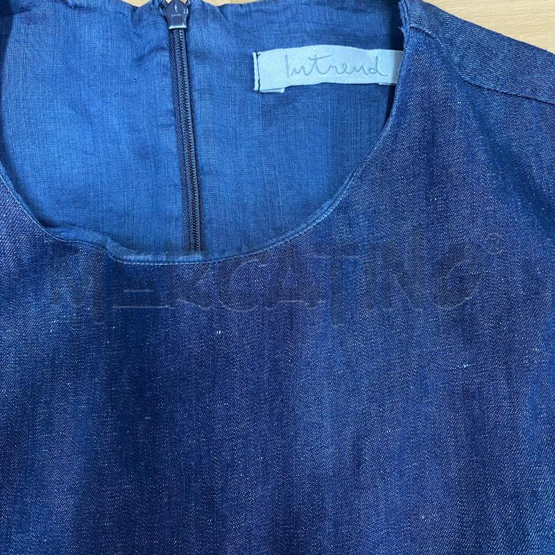 ABITO DONNA INTREND IN DENIM ZIP INVISIBILE DIETRO  | Mercatino dell'Usato Lago patria - giugliano in c. 5