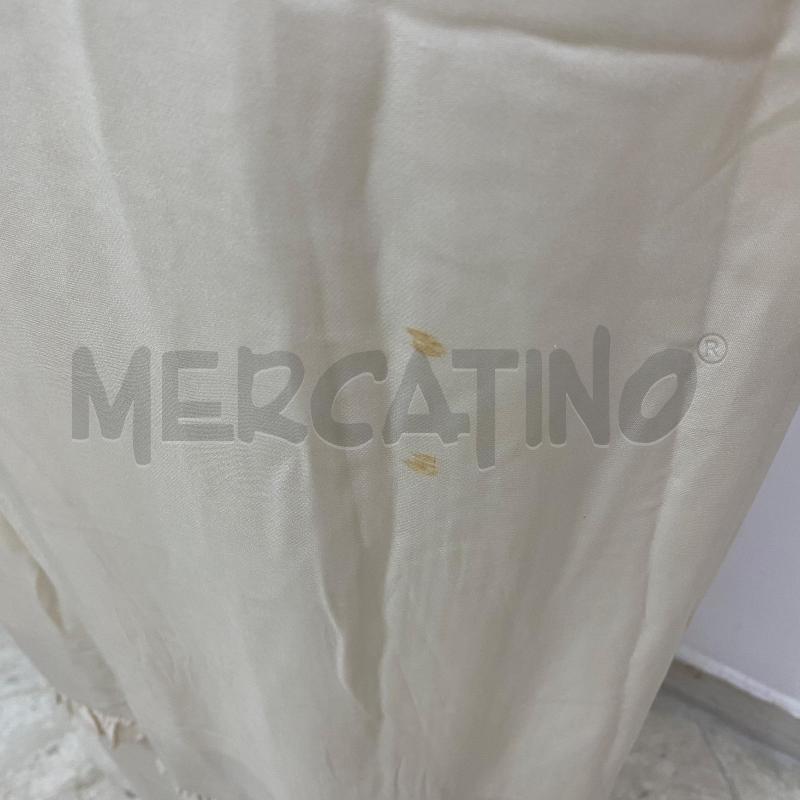ABITO DONNA INTROPIA BEIGE CON PICCOLI VOLANT LUNGO | Mercatino dell'Usato Lago patria - giugliano in c. 5