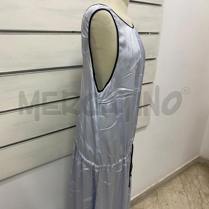 ABITO DONNA JUCCA CELESTE PROFILO NERO LUNGO | Mercatino dell'Usato Lago patria - giugliano in c. 4