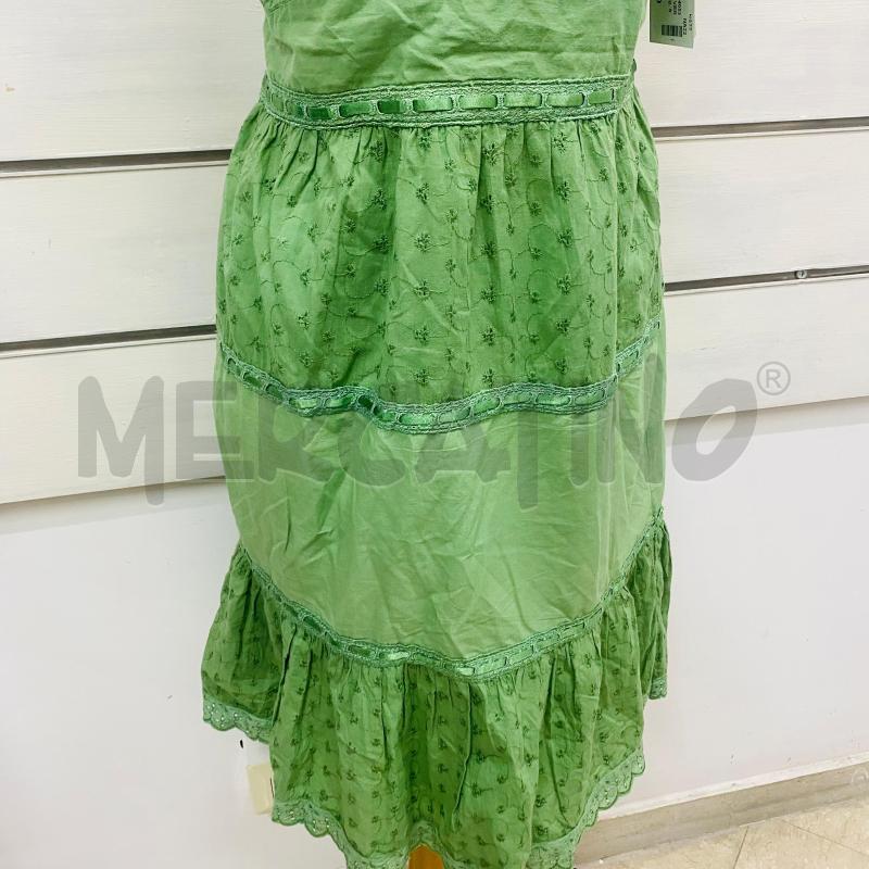 ABITO DONNA KLUMÌ VERDE PIZZO DAN GALLO BALZE | Mercatino dell'Usato Lago patria - giugliano in c. 3