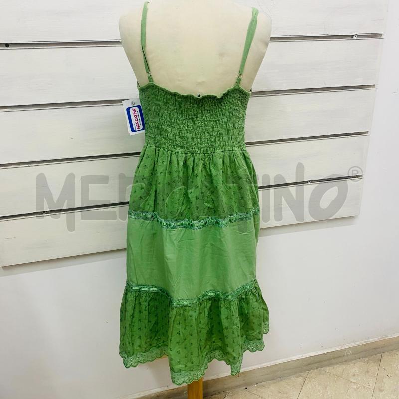 ABITO DONNA KLUMÌ VERDE PIZZO DAN GALLO BALZE | Mercatino dell'Usato Lago patria - giugliano in c. 5