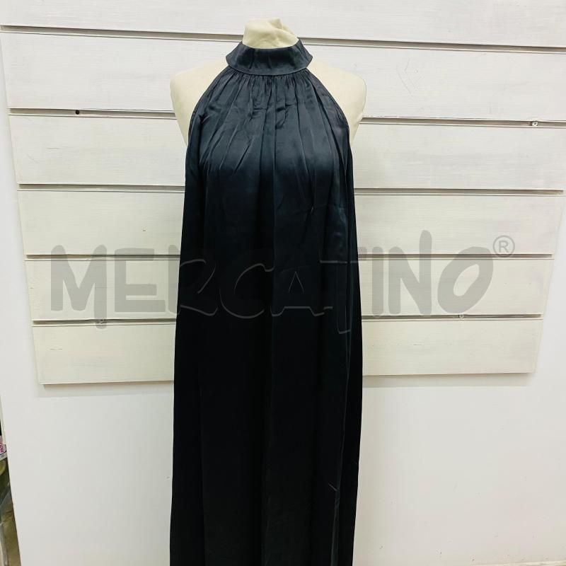 ABITO DONNA LES PETITES RASO NERO SCOLLO AMERICANA | Mercatino dell'Usato Lago patria - giugliano in c. 1