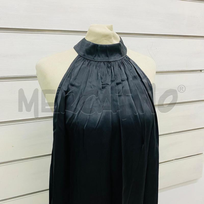 ABITO DONNA LES PETITES RASO NERO SCOLLO AMERICANA | Mercatino dell'Usato Lago patria - giugliano in c. 2
