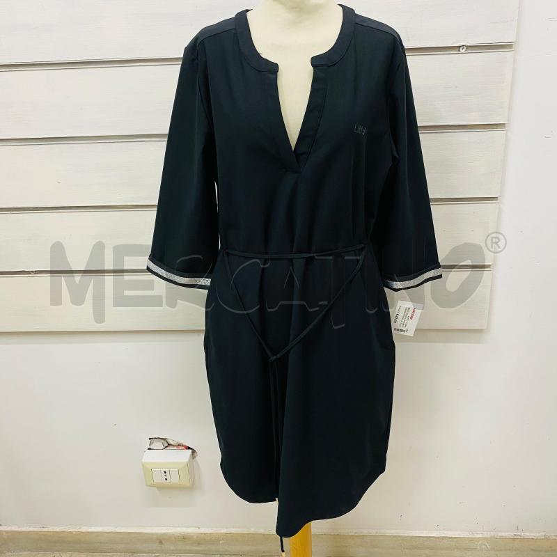 ABITO DONNA LIUJO NERO MANICA PROFILO LUREX | Mercatino dell'Usato Lago patria - giugliano in c. 1