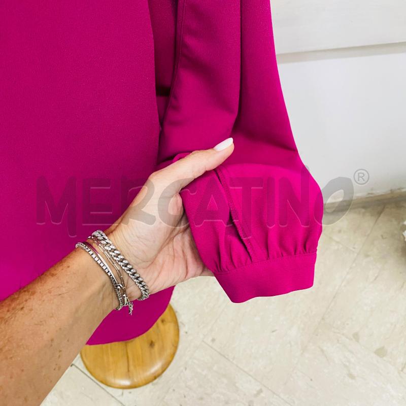 ABITO DONNA LIU JO MAGENTA MANICHE APERTE  | Mercatino dell'Usato Lago patria - giugliano in c. 5
