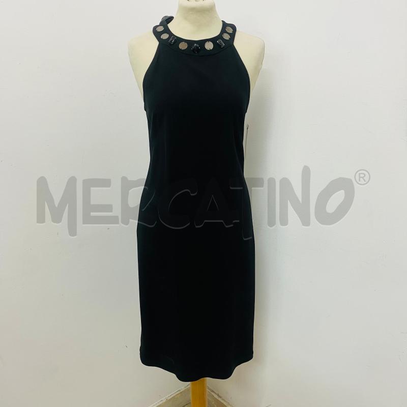 ABITO DONNA MARELLA NERO CON APPLICAZIONI  | Mercatino dell'Usato Lago patria - giugliano in c. 1