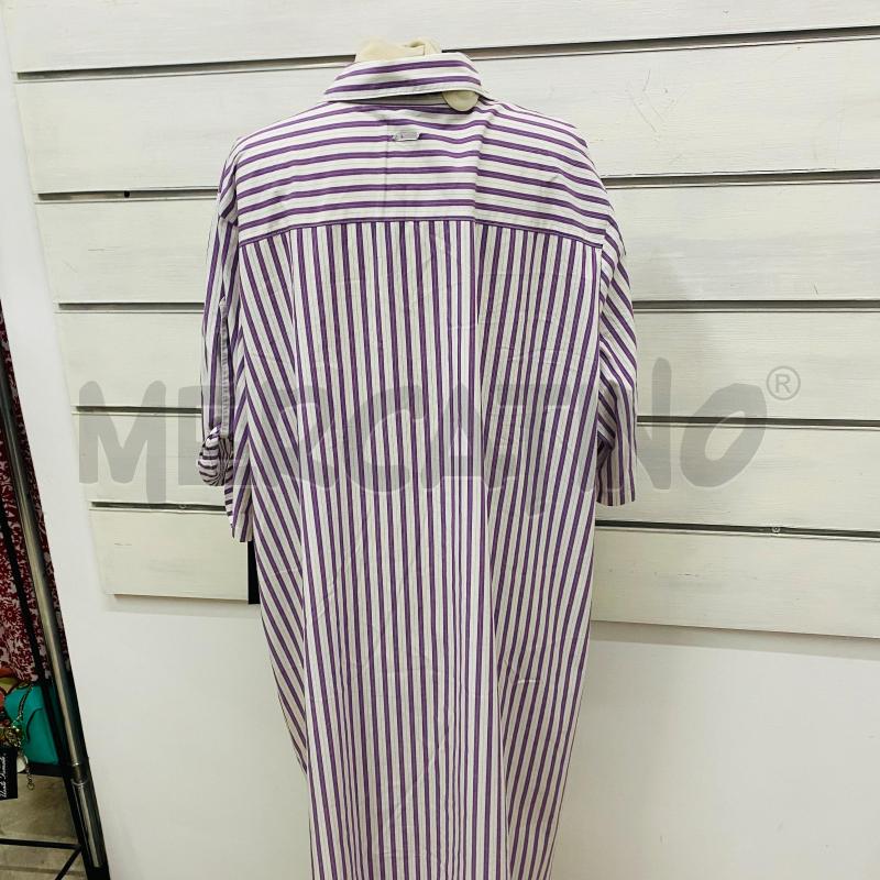 ABITO DONNA MARINA SPORT MARINA RINALDI RIGHE VIOLA STILE ABITO  | Mercatino dell'Usato Lago patria - giugliano in c. 4
