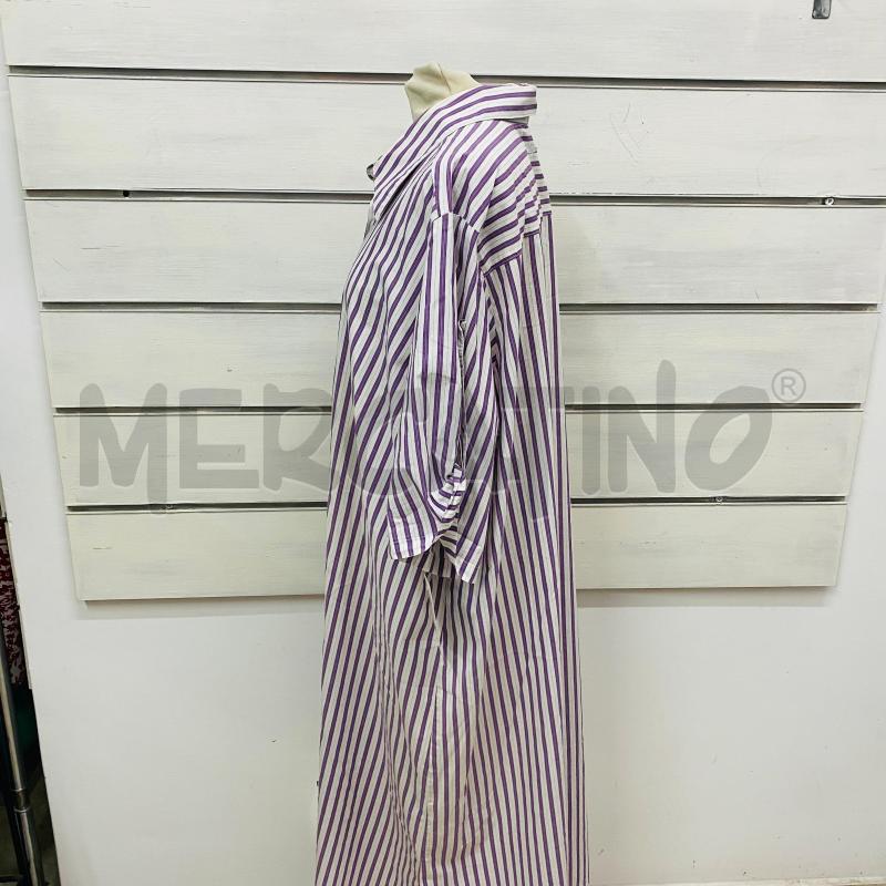 ABITO DONNA MARINA SPORT MARINA RINALDI RIGHE VIOLA STILE ABITO  | Mercatino dell'Usato Lago patria - giugliano in c. 5