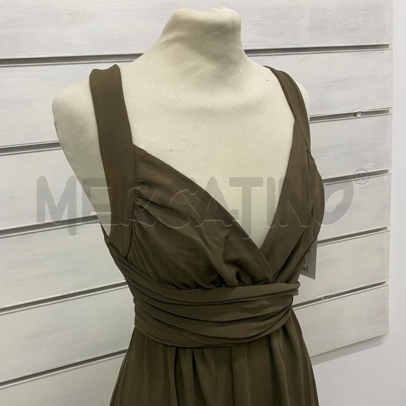 ABITO DONNA MAXMARA VERDE SCURO LUNGO FASCIA  | Mercatino dell'Usato Lago patria - giugliano in c. 2