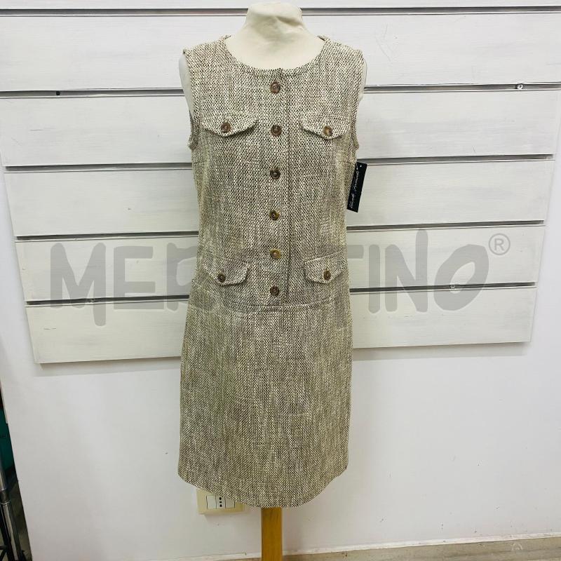ABITO DONNA MAX MARA MALANGE BEIGE BOTTONI | Mercatino dell'Usato Lago patria - giugliano in c. 1